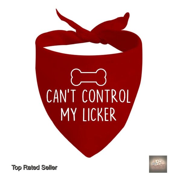 Other - Funny Dog Bandana Triangle Tie Soft Polyester Lightweight Pet Accessory Gift